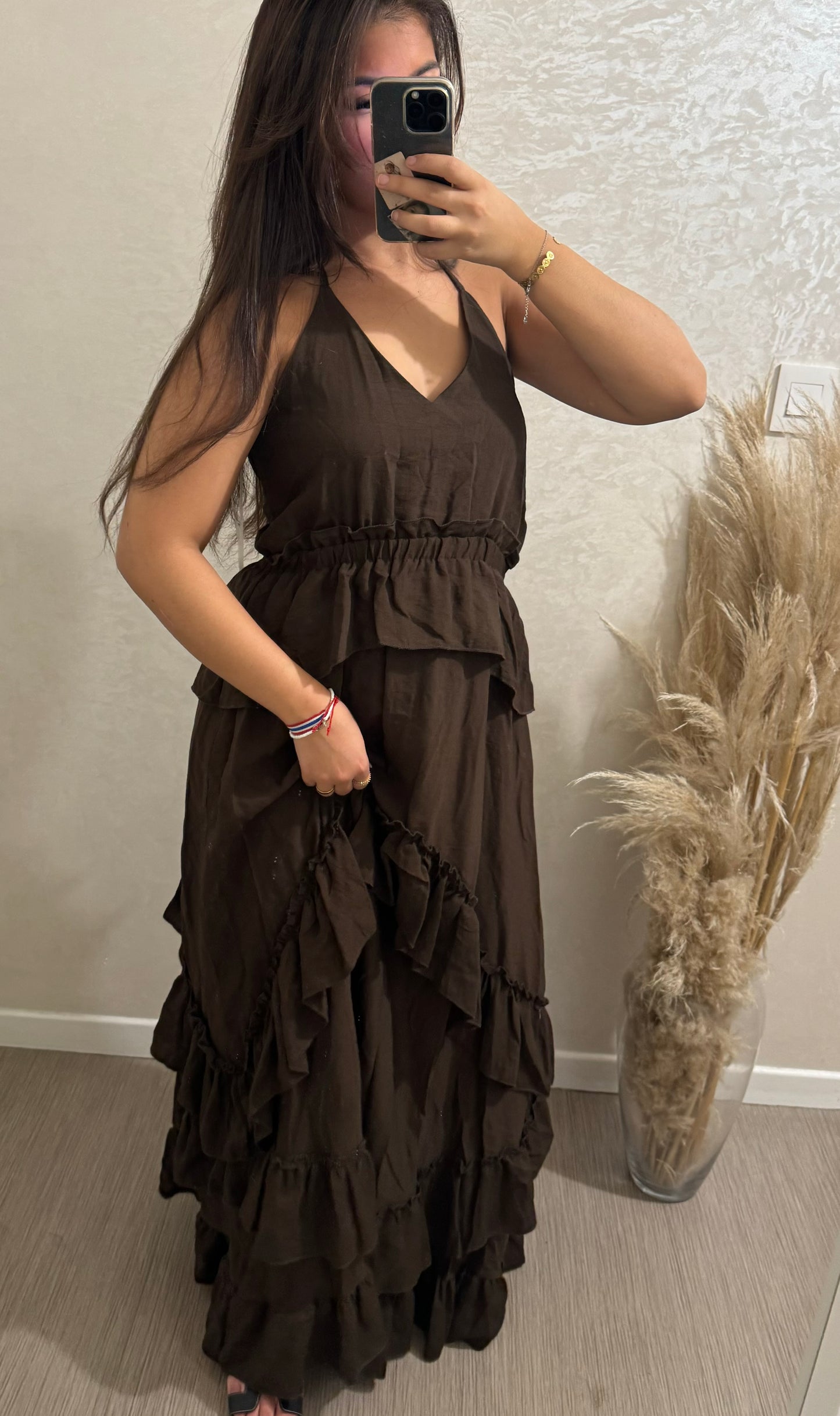 Robe Noor Chocolat