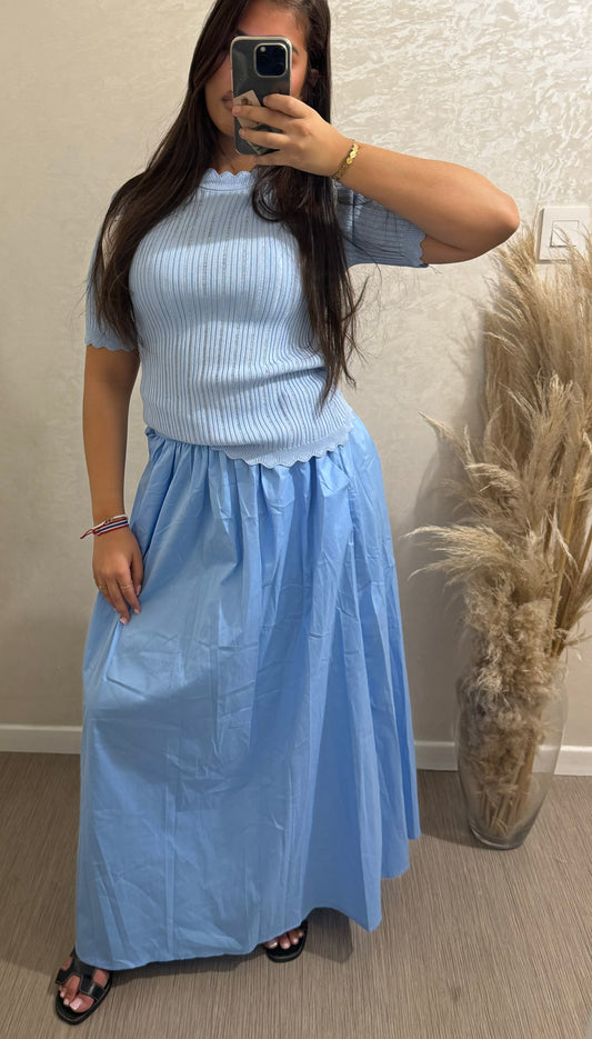 Tee shirt Yara bleu